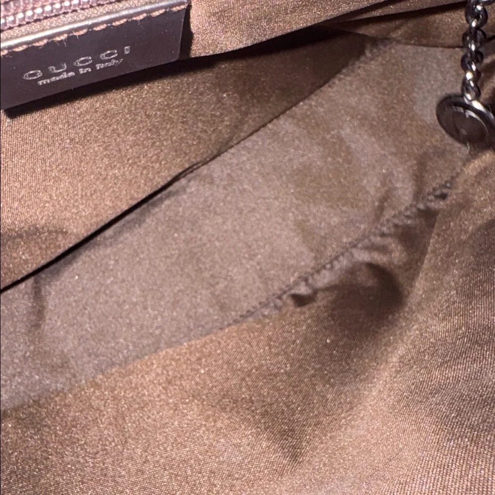 GUCCI GG Monogram Canvas Shoulder Bag Vintage Y2K Gucci Purse Classic Handbag